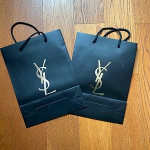 YSL Yves Saint Laurent Paper Bags